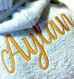 Babybadjas met Kapje - velours